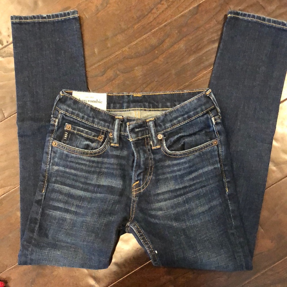 Abercrombie kids super skinny jeans 10